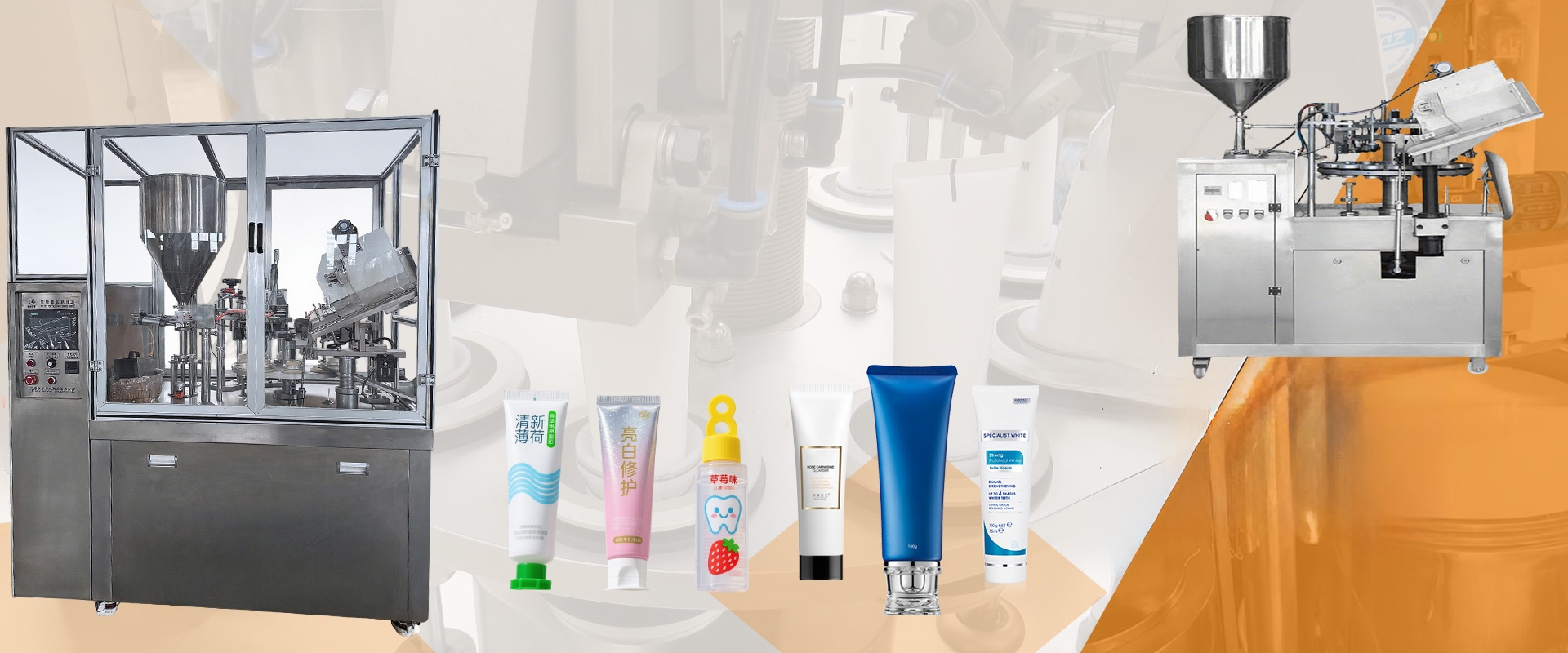 Linha de Produção Automática de Envase e Selagem