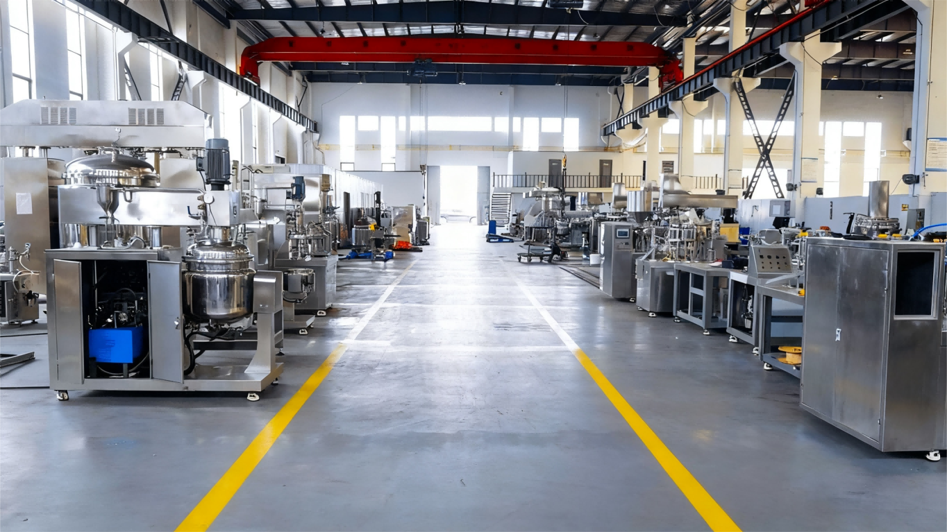 Jiangsu GangBen Mixer Fabricante: Inovação pioneira em misturadores emulsificantes a vácuo para indústrias premium