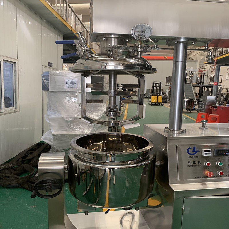 Misturador homogeneizador emulsificante a vácuo industrial para produção estéril: o auge da precisão do fabricante de misturadores Jiangsu GangBen