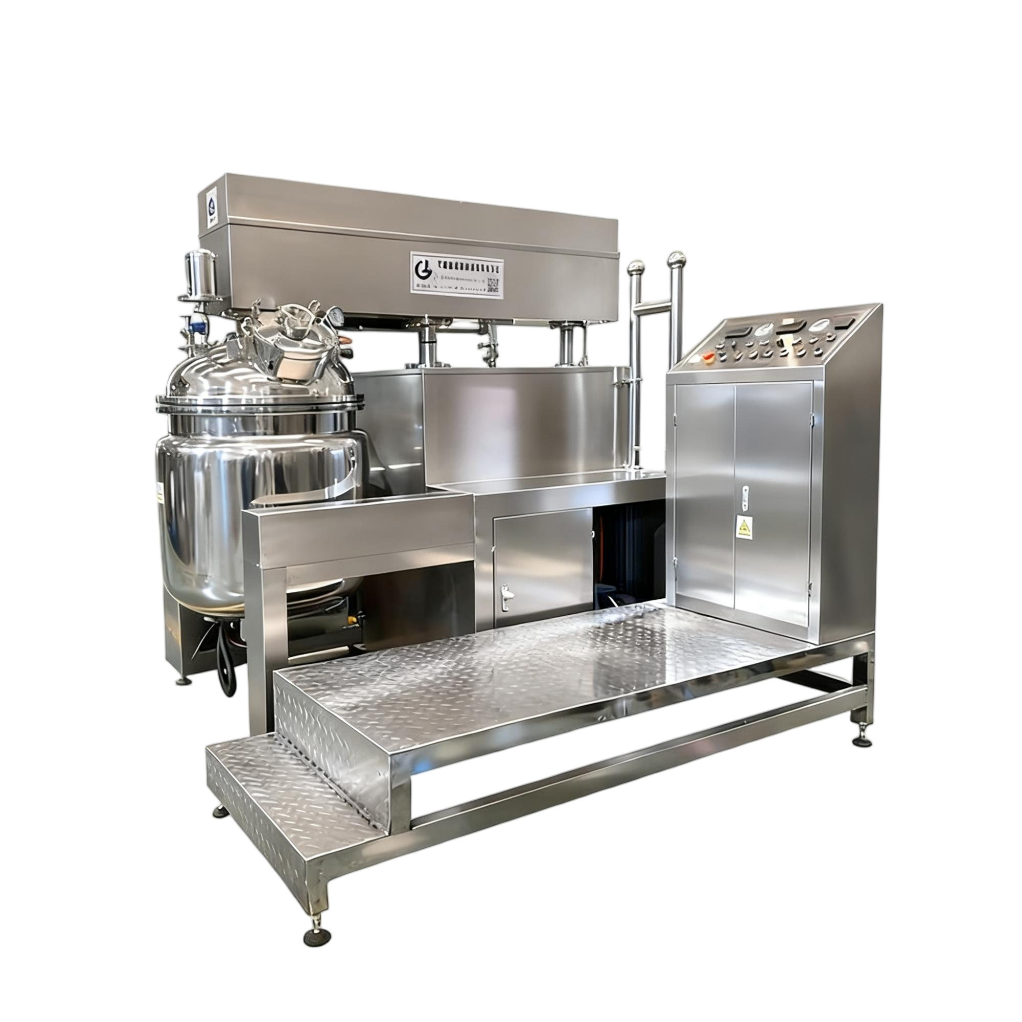 Misturador homogeneizador emulsificante a vácuo 250L