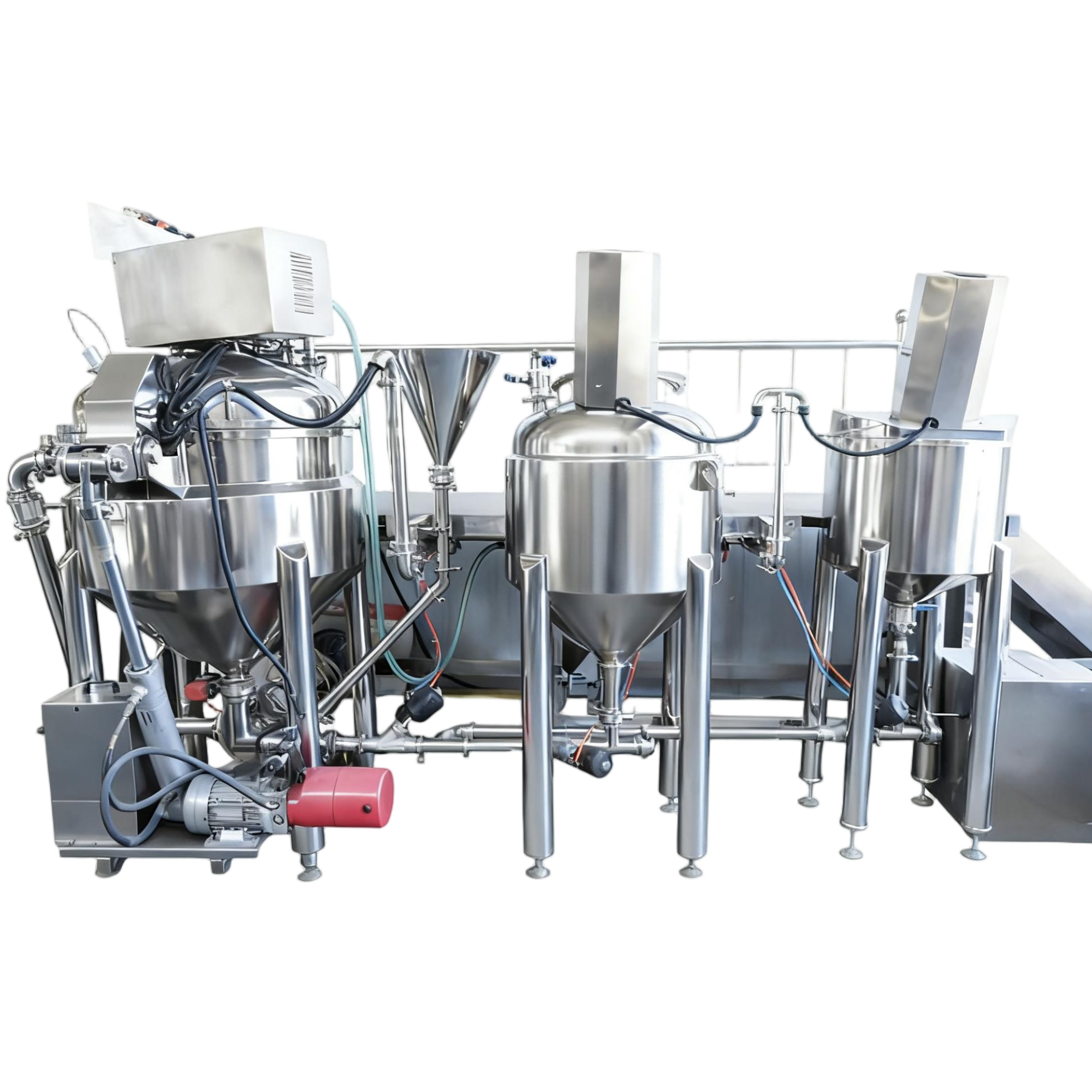 Planta de emulsificação a vácuo 300L - especializada na produção de maionese