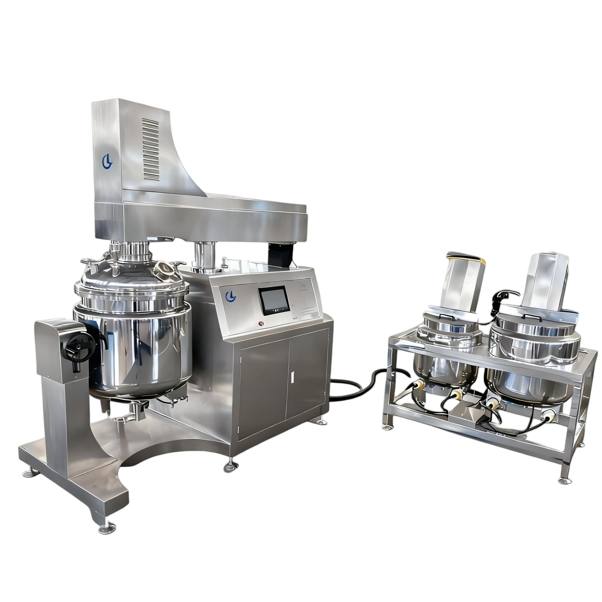 Unidade de emulsificante de homogeneização a vácuo 100L: Equipamento de precisão controlado por PLC
