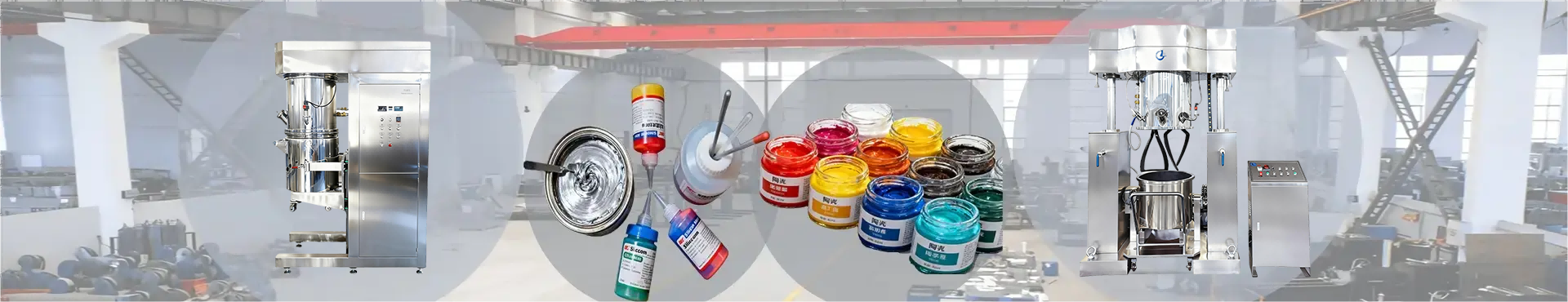 Misturador planetário duplo