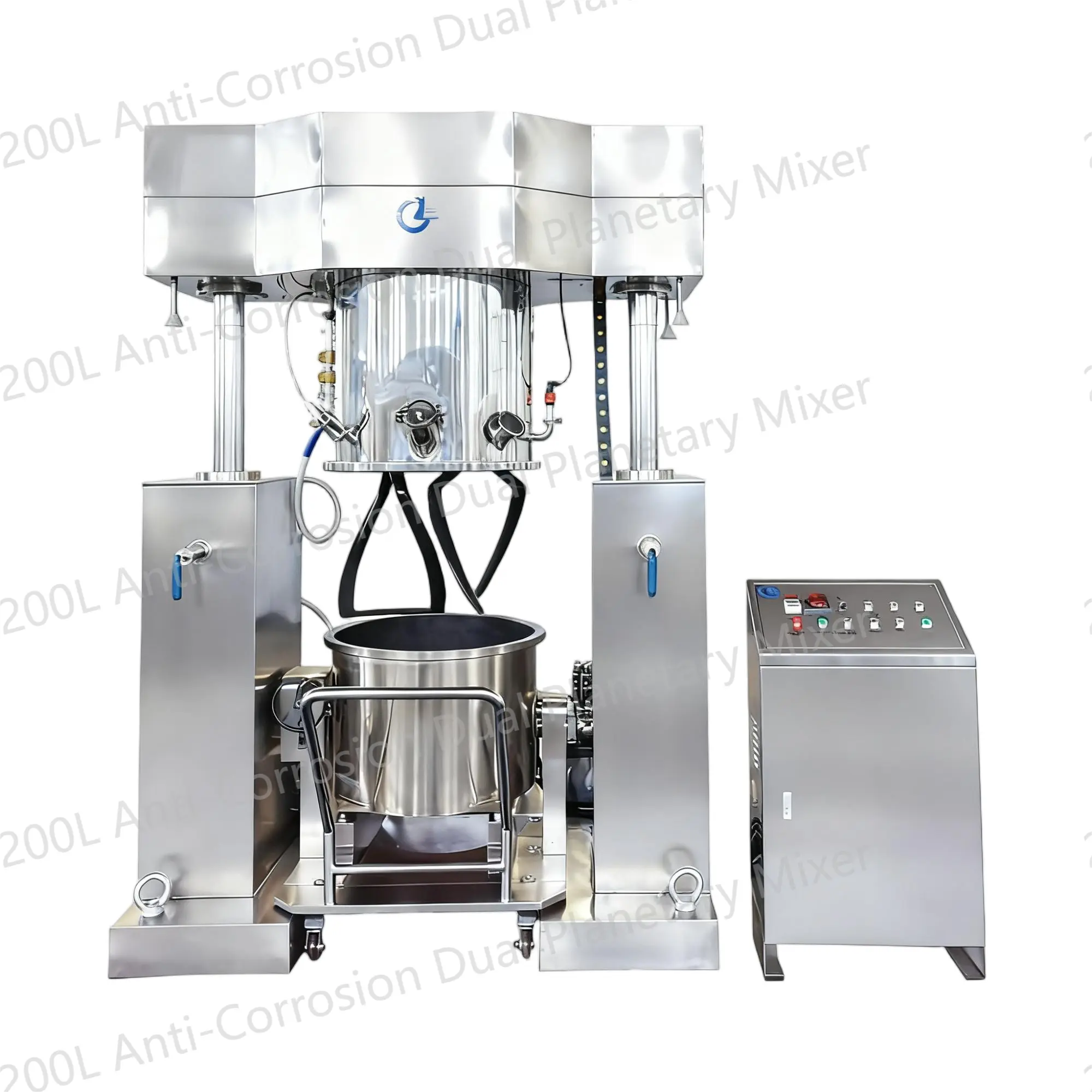 Misturador planetário duplo anticorrosivo 200L