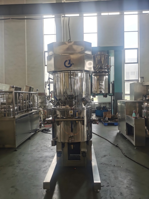 Explicação detalhada dos princípios básicos do misturador planetário dispersor de 100L